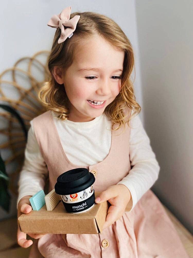 munchi - Zoo Babychino Cup - Straw Included