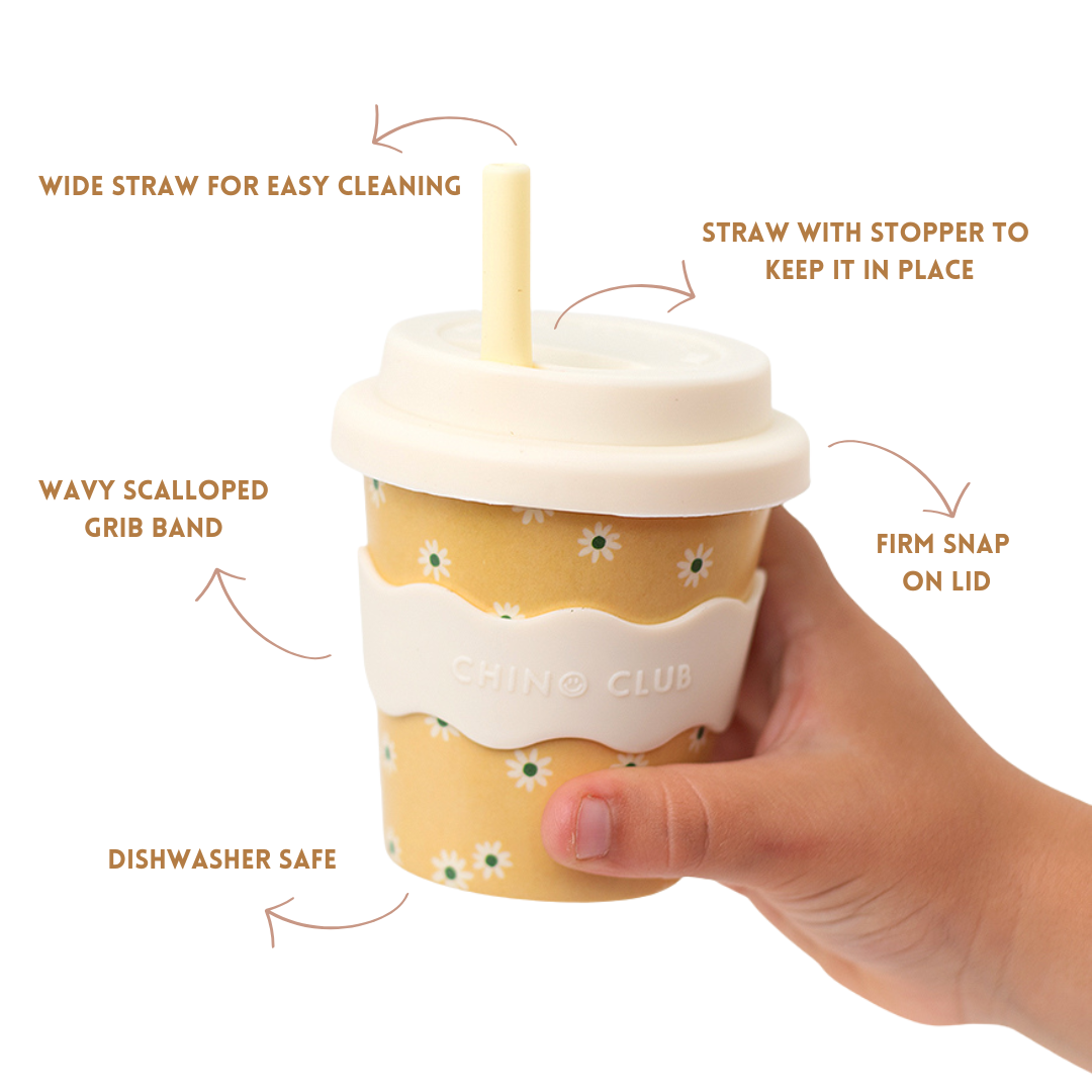 Chino Club - Yellow Daisy Babyccino Cup