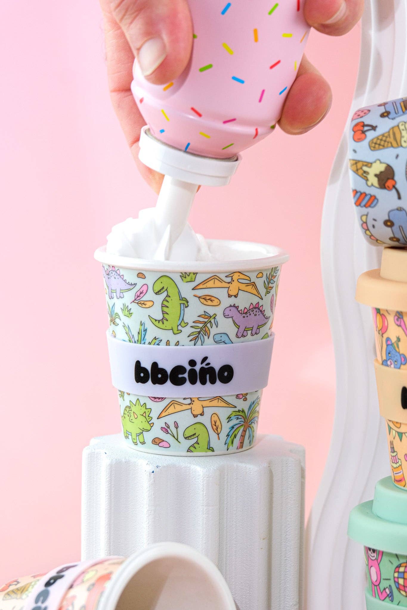 BBcino - Sip-a-saurus Babyccino Cup